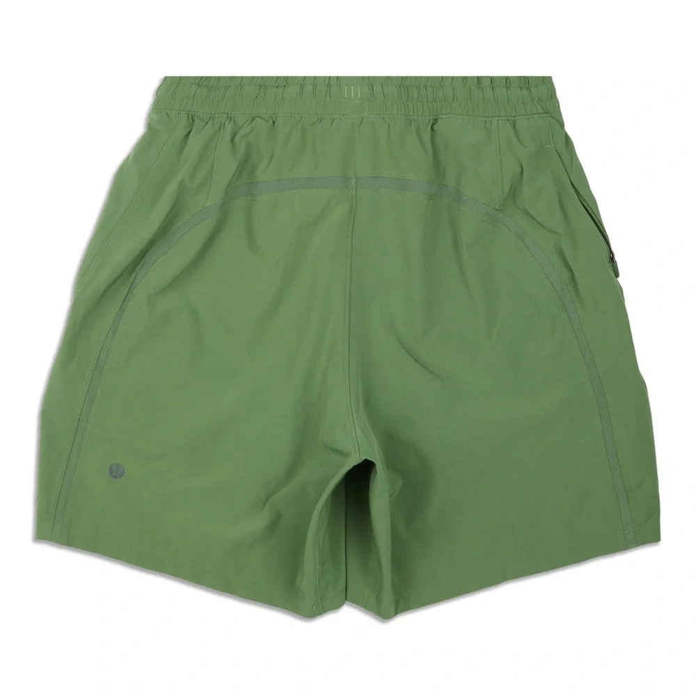 Lululemon Pace Breaker Lined Cedar Green shorts. - Picture 3 of 6